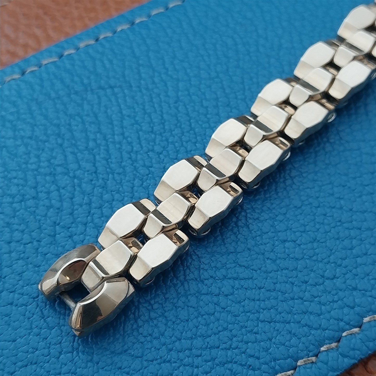 Apex Quadra-Flex 12k 1950s Yellow Gold-Filled Ladies Vintage Watch Band