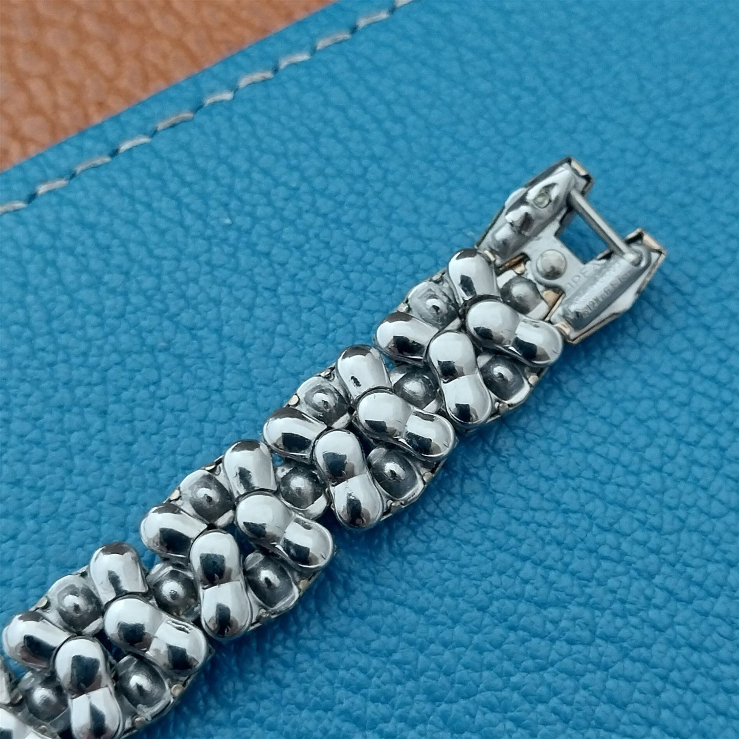 Apex Quadra-Flex 12k 1950s Yellow Gold-Filled Ladies Vintage Watch Band