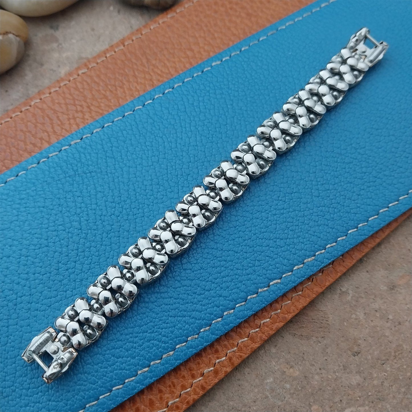 Apex Quadra-Flex 12k 1950s Yellow Gold-Filled Ladies Vintage Watch Band