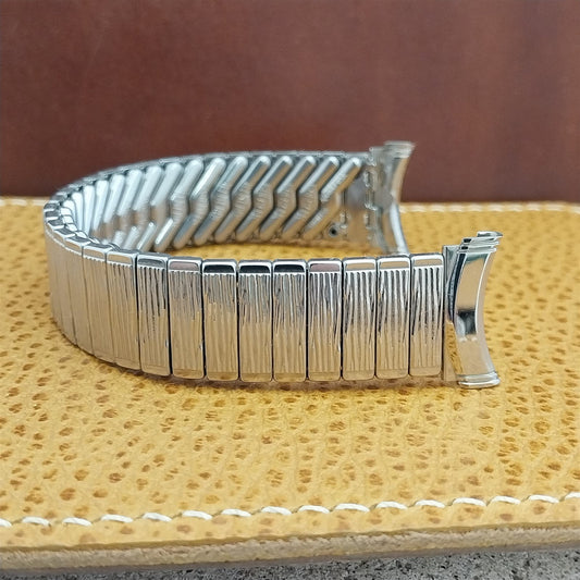 19mm 18mm Stainless Steel Kreisler Classic Stretch Unused nos Vintage Watch Band