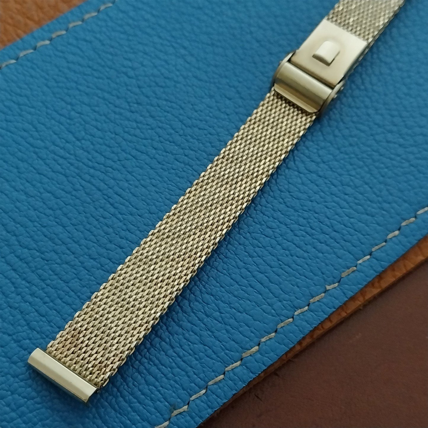 1/2" Gold RGP Ladies Mesh JB Champion Watch Band