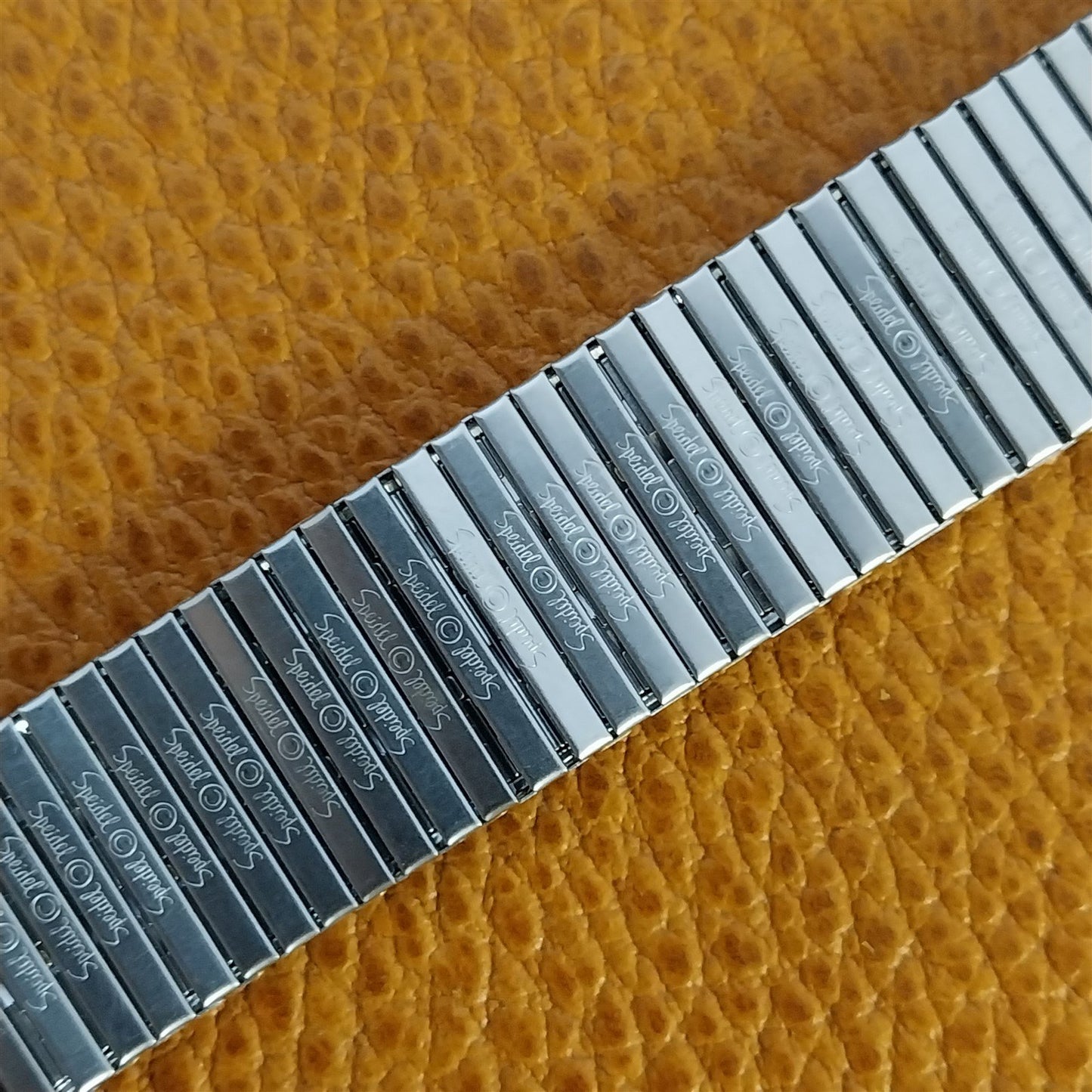 18mm 20mm Speidel Stainless Steel & Gold-Tone Expansion nos Vintage Watch Band