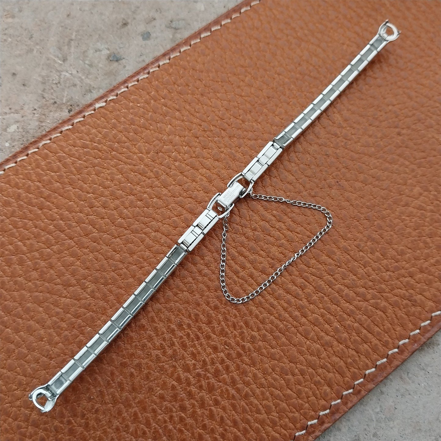 Speidel 10k White Gold-Filled Unused Ladies 1960s Vintage Cocktail Watch Band