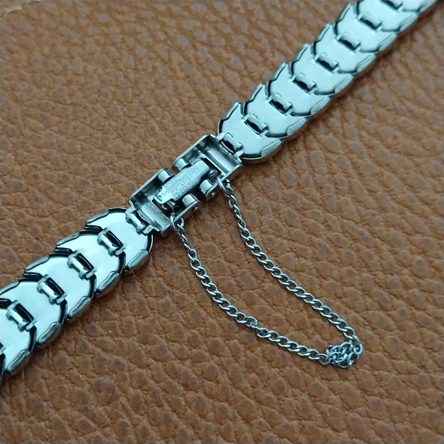 Kreisler Echo White Gold-Filled Ladies 1950s Cocktail Watch Band