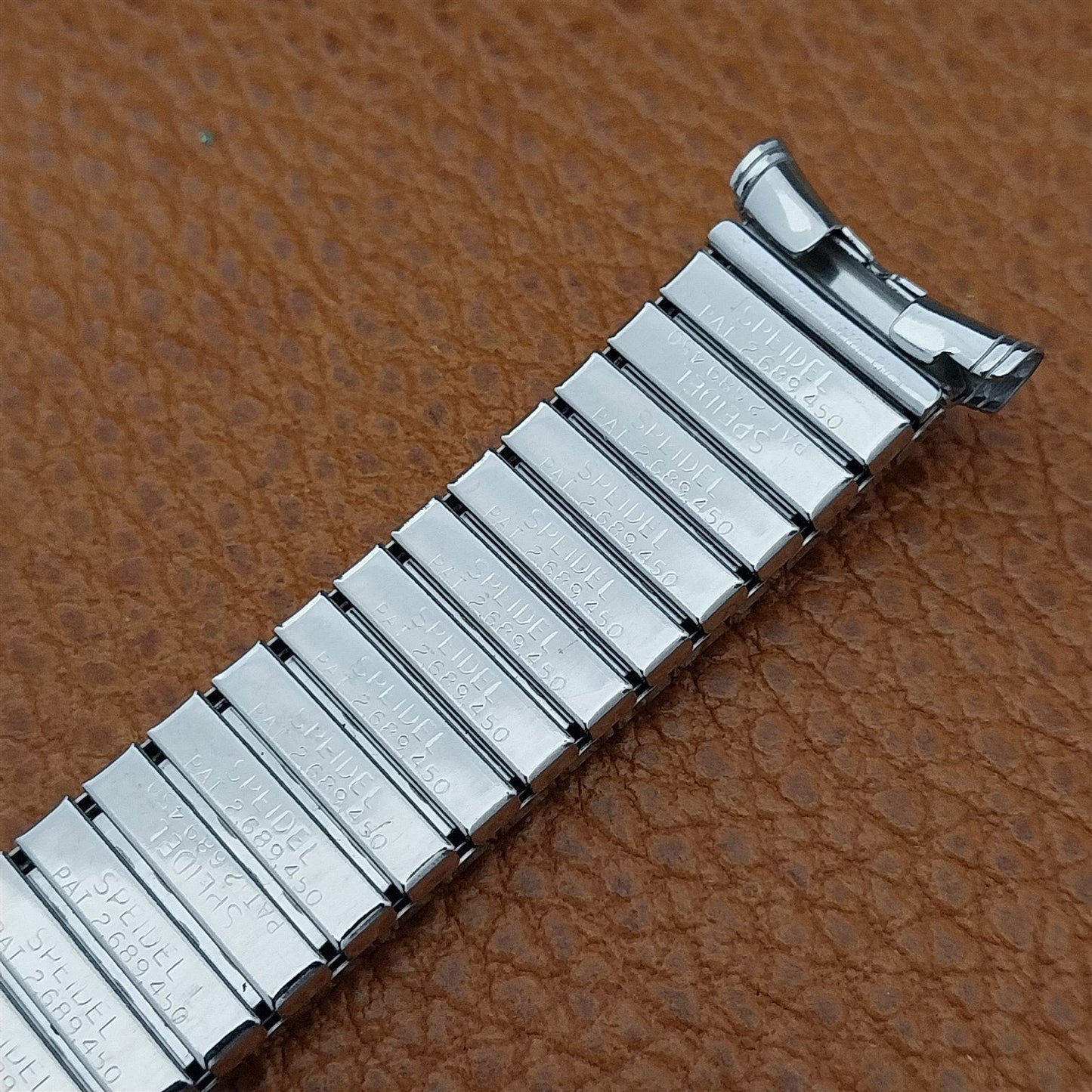 Vintage 1970 Speidel Plainsman 19mm 18mm 16mm Unused Stainless Steel Watch Band