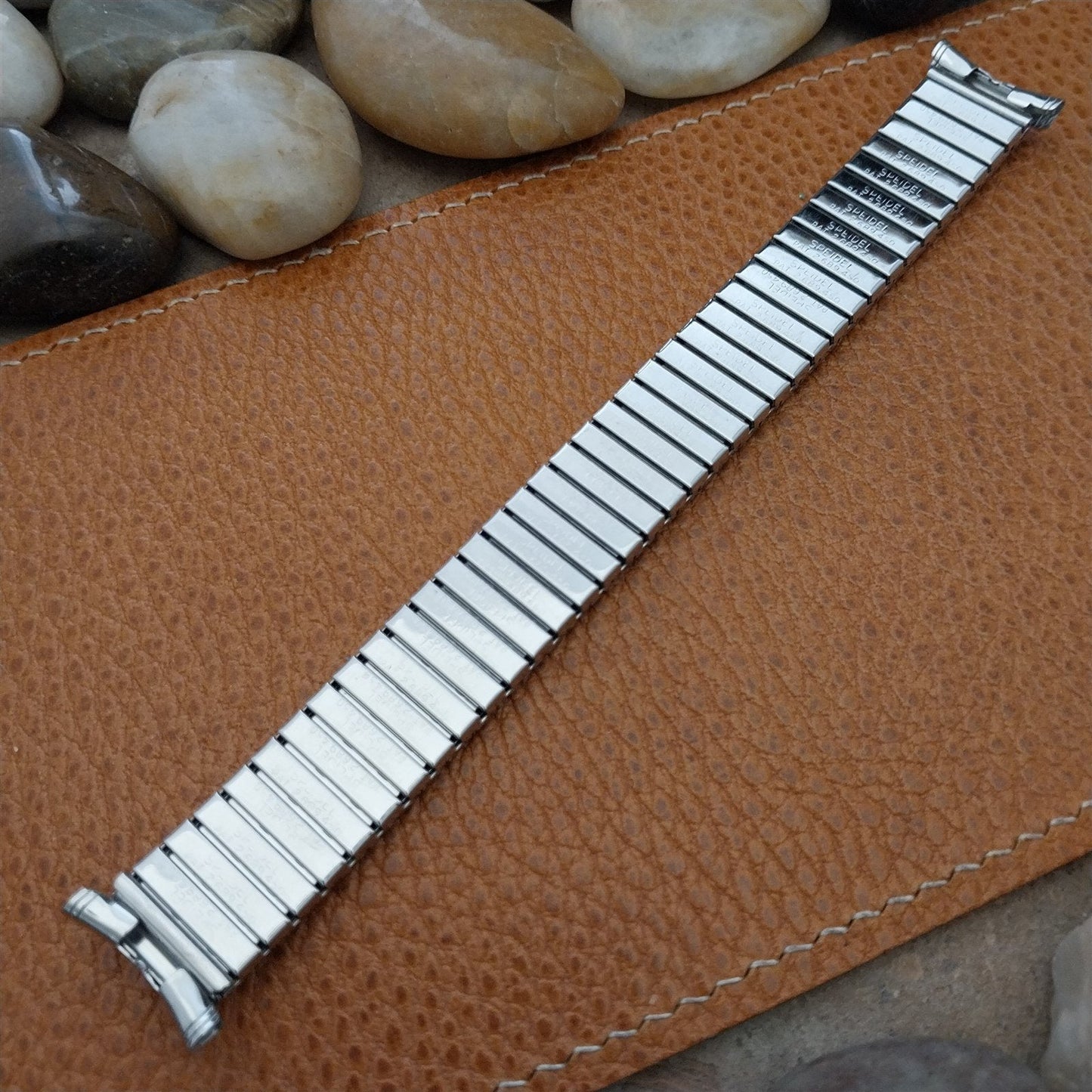 Vintage 1970 Speidel Plainsman 19mm 18mm 16mm Unused Stainless Steel Watch Band