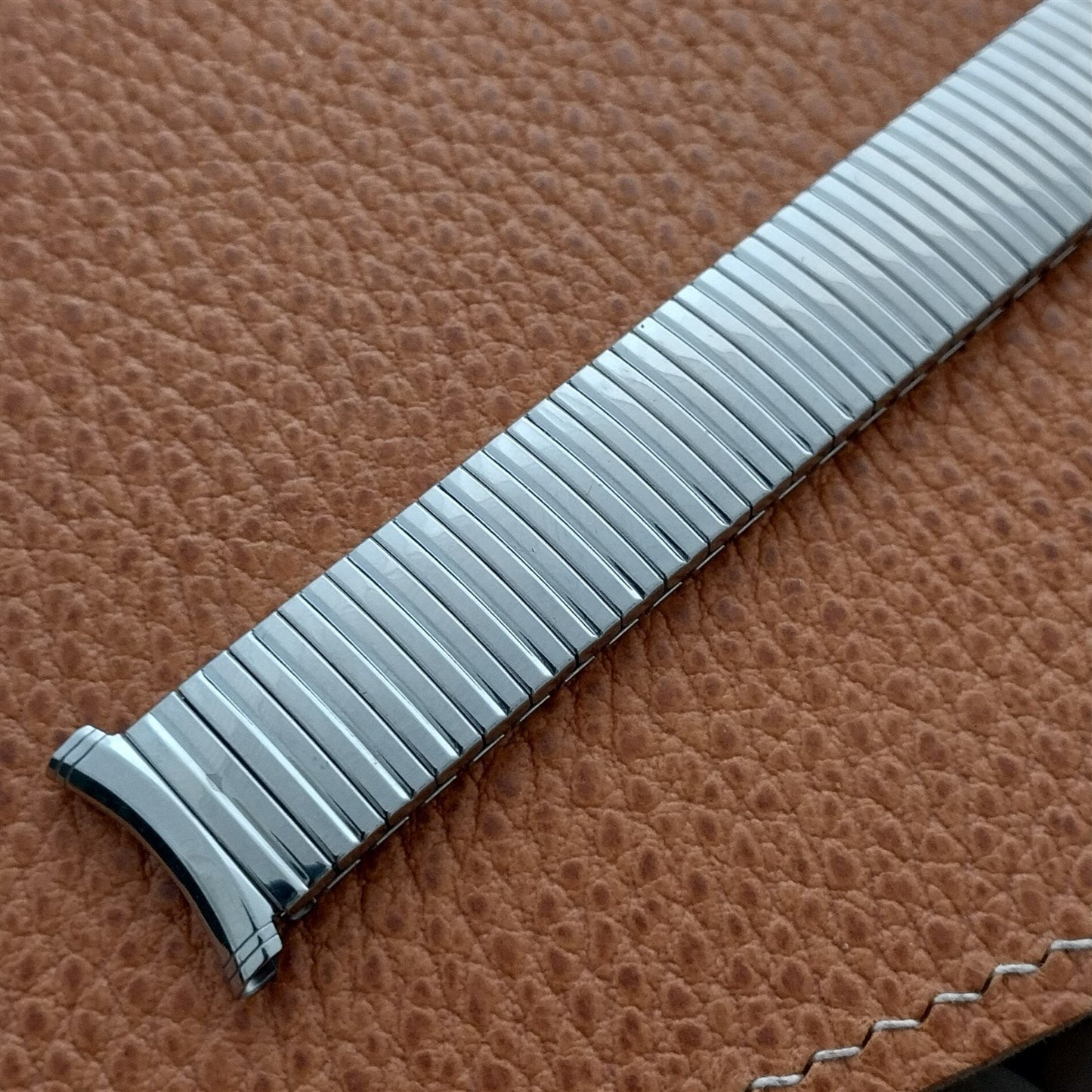 1970 19mm 18mm 17mm Stainless Steel Speidel Linesman Unused Vintage Watch Band