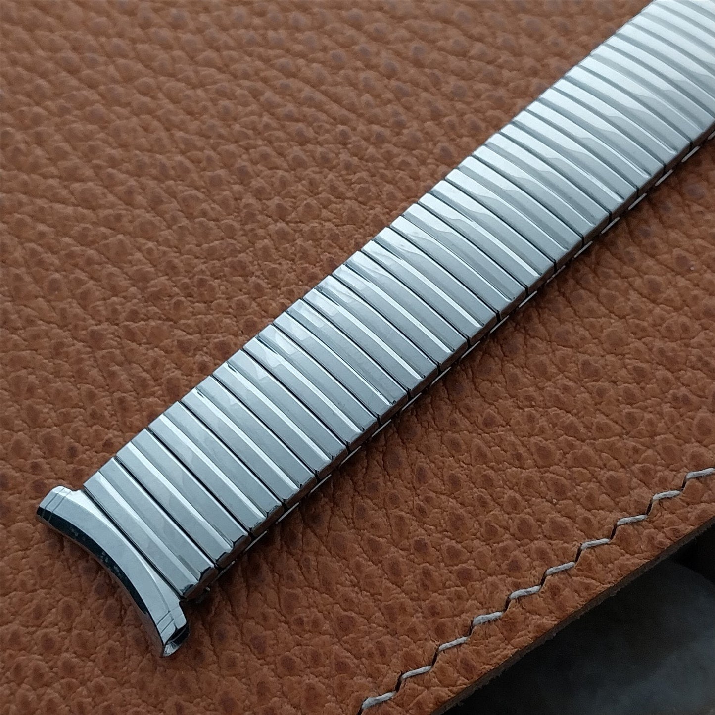 19mm 18mm Stainless Steel 1969 Speidel Linesman Unused Vintage Watch Band