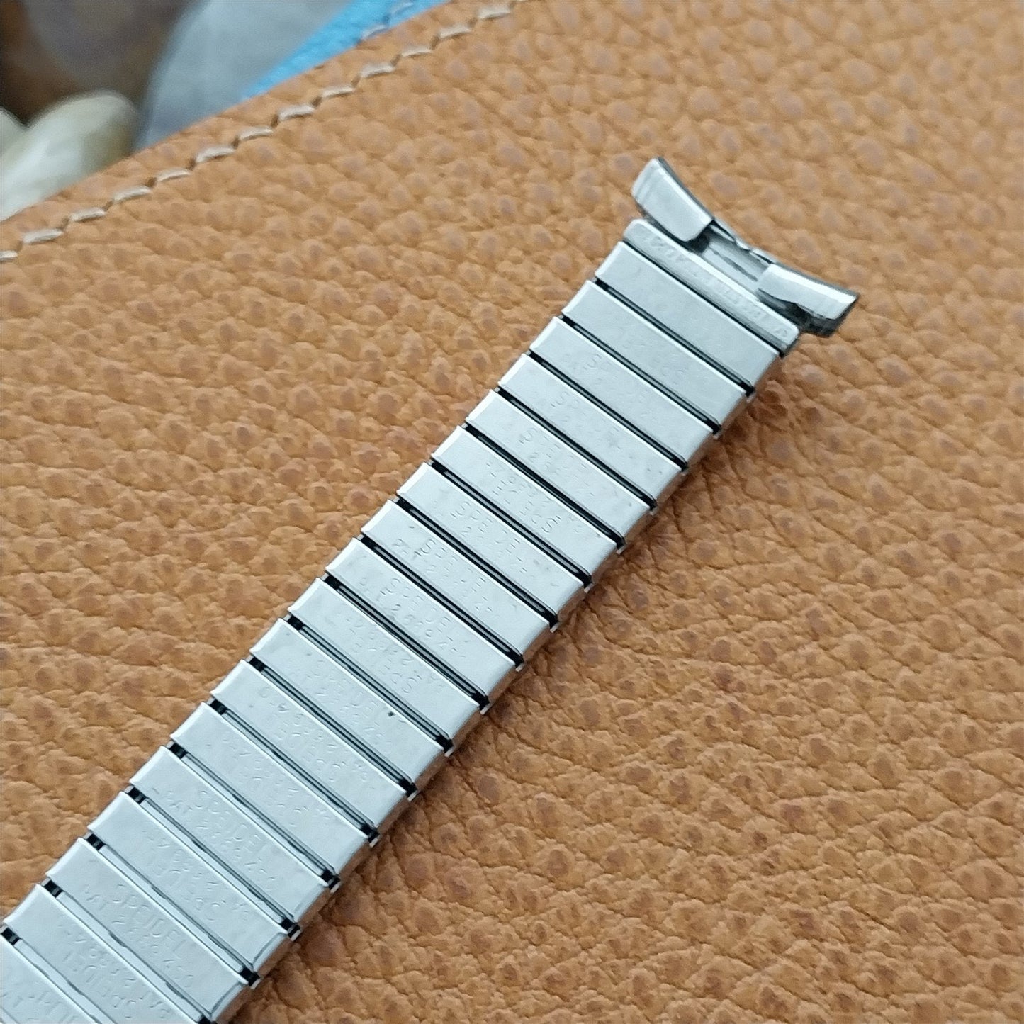 19mm 18mm Stainless Steel 1969 Speidel Linesman Unused Vintage Watch Band