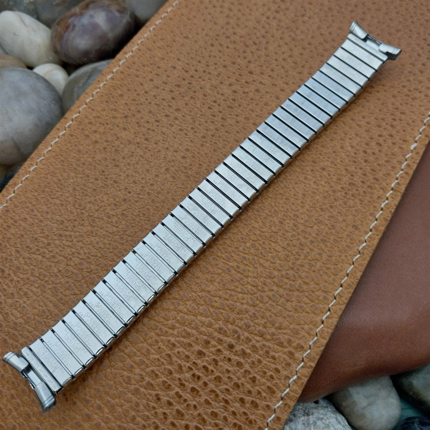 19mm 18mm Stainless Steel 1969 Speidel Linesman Unused Vintage Watch Band