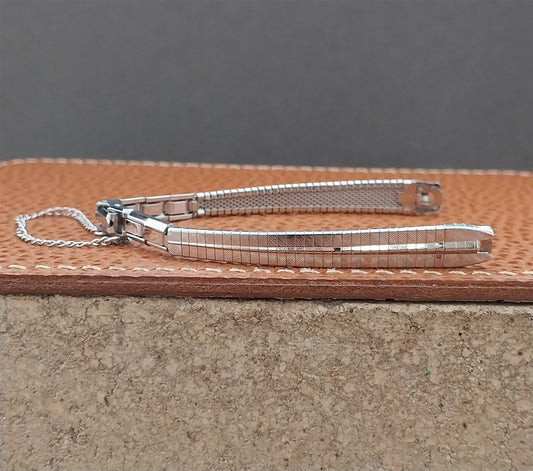 Ladies 10K White Gold-Filled Duchess MCM 1950s 1960s Unused Vintage Watch Band