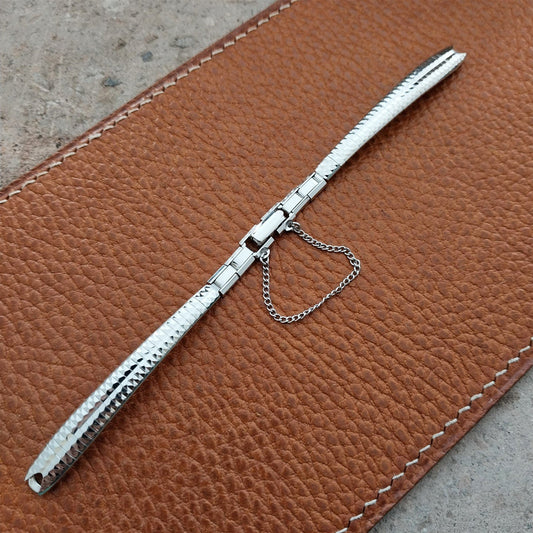 Ladies White Gold-Filled Kreisler MCM 1950s 1960s Unused Vintage Watch Band