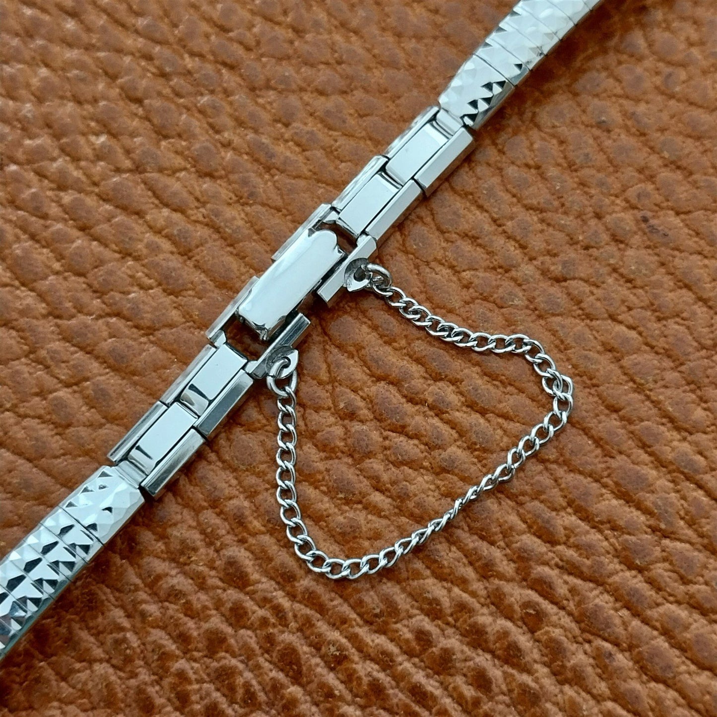 Ladies White Gold-Filled Kreisler MCM 1950s 1960s Unused Vintage Watch Band