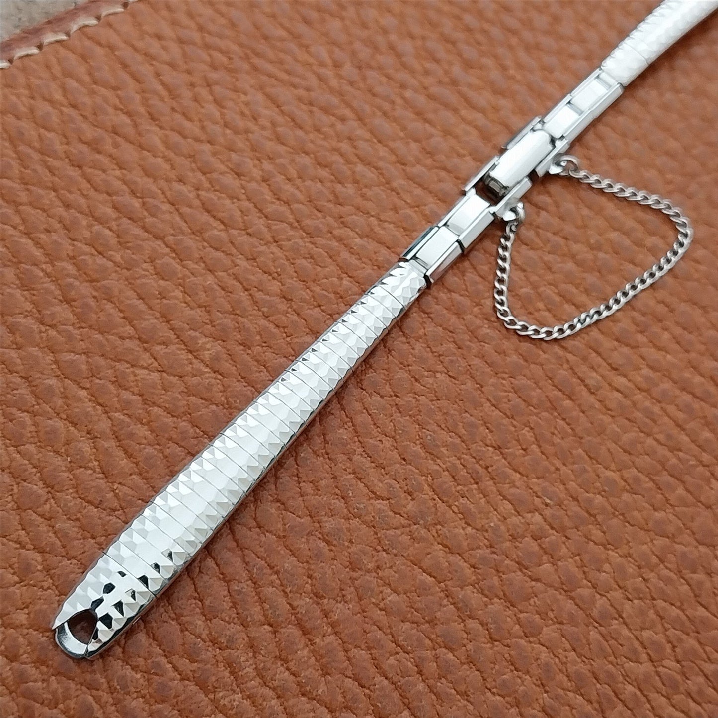 Ladies White Gold-Filled Kreisler MCM 1950s 1960s Unused Vintage Watch Band