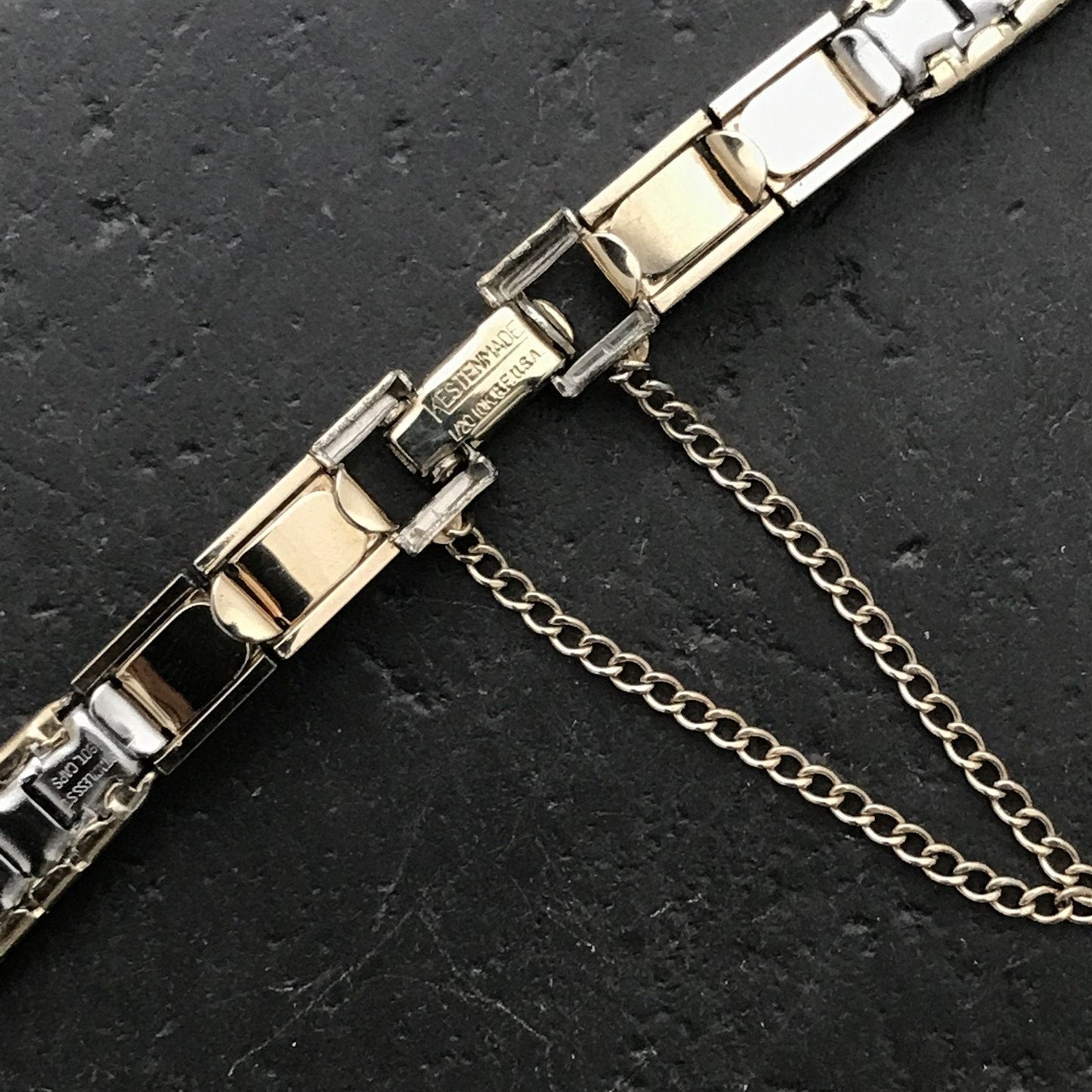 Ladies Yellow Gold-Filled Kestenmade MCM 1960s nos Unused Vintage Watch Band