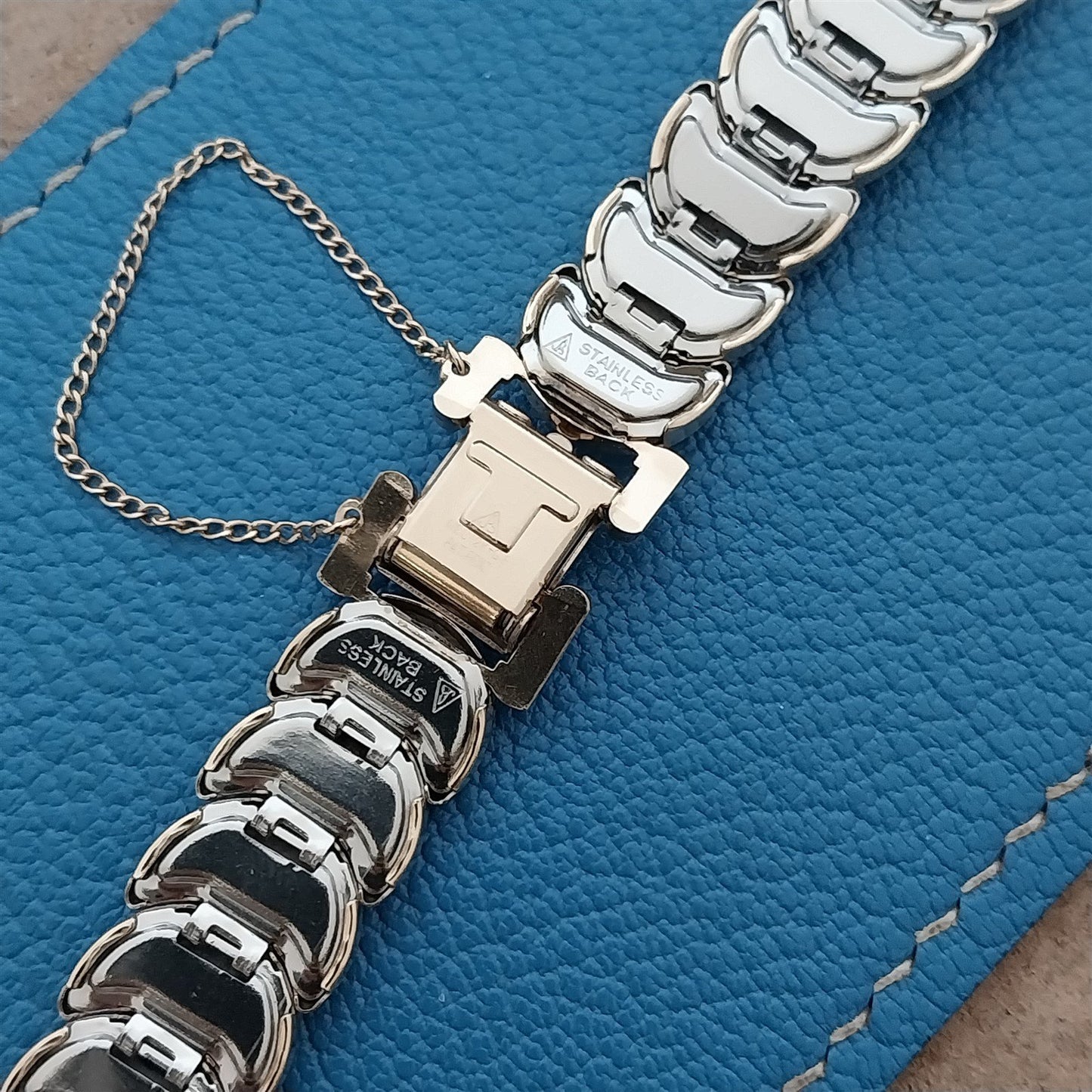 Gold-Filled Ladies JB Champion Golden Coin 1950s Unused Vintage Watch Band