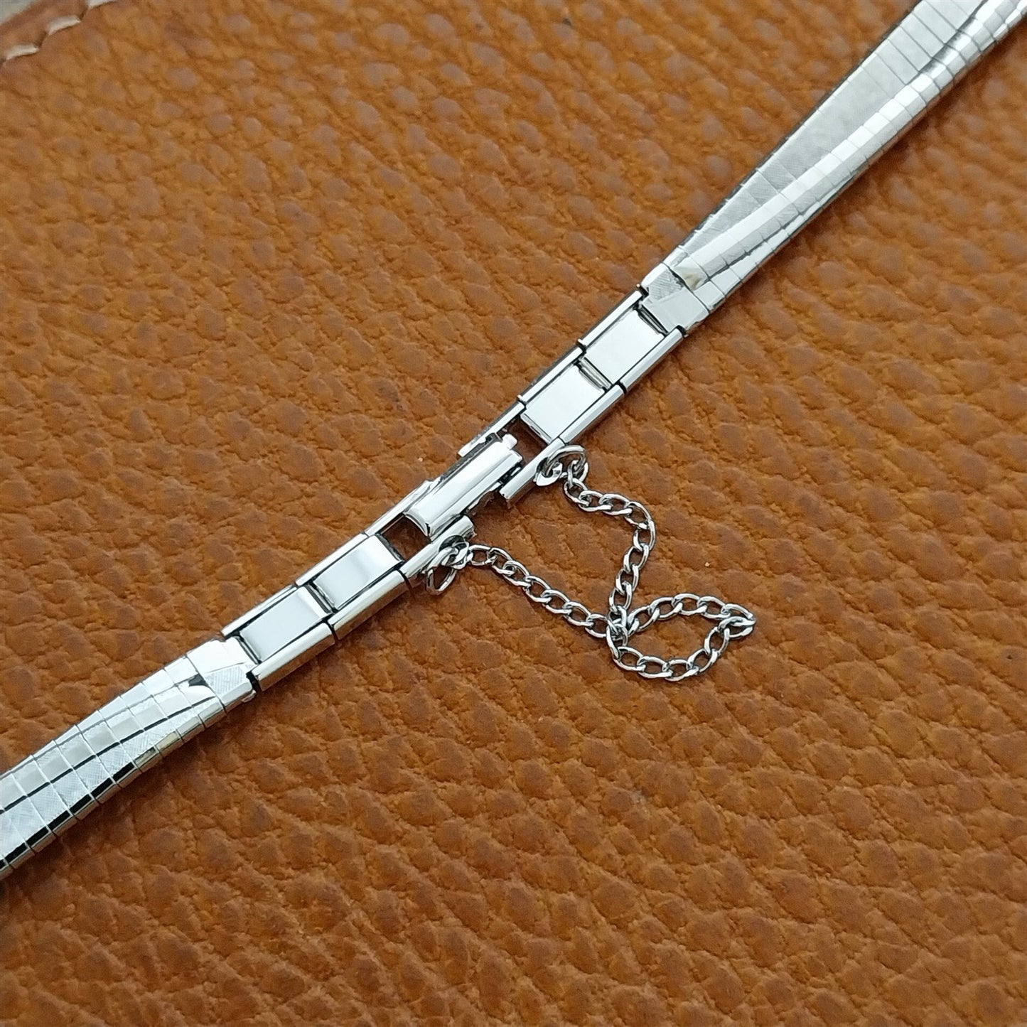Ladies 10k White Gold-Filled JB Champion MCM nos 1960s Unused Vintage Watch Band