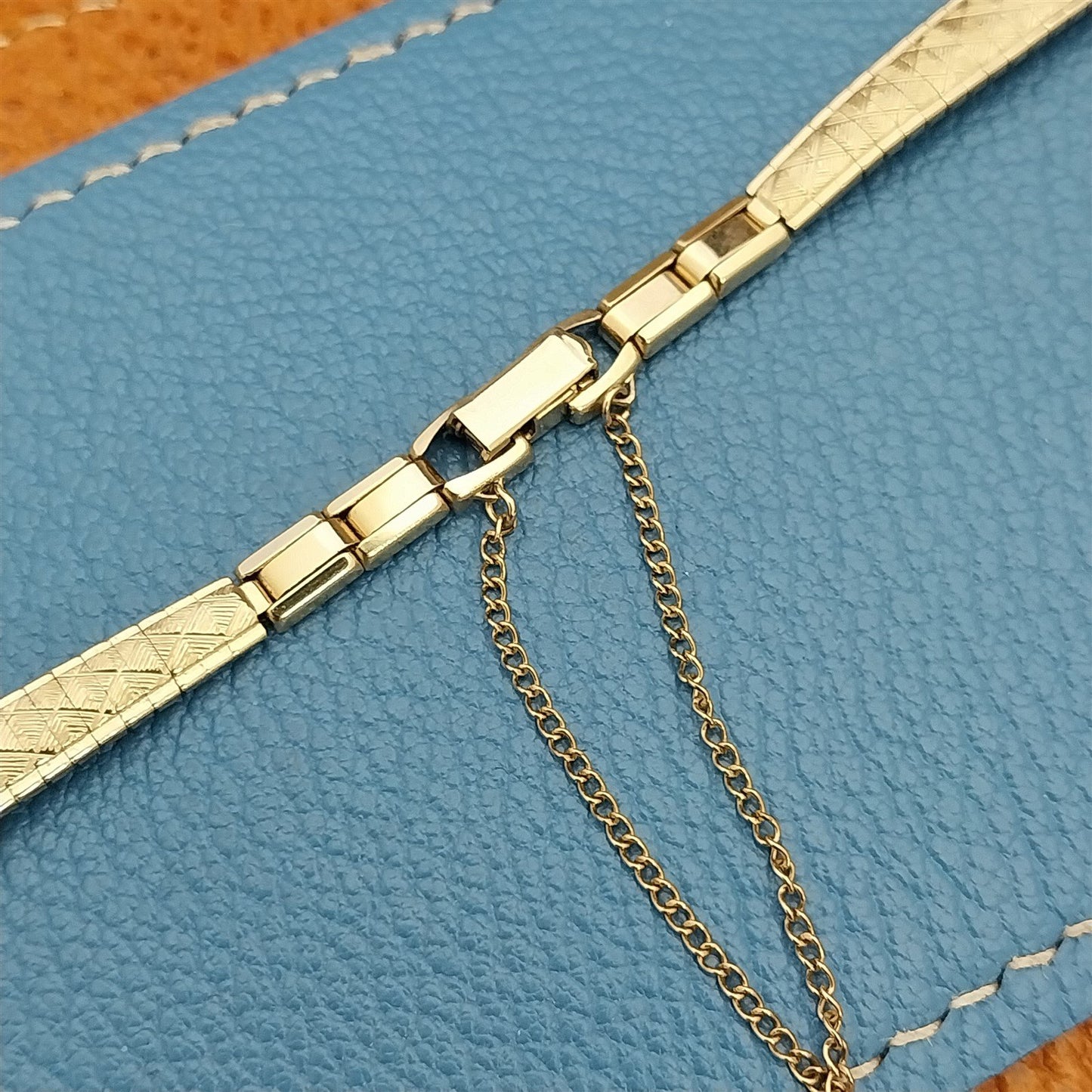 Ladies 10k Yellow Gold-Filled Speidel 1969 Unused Vintage Cocktail Watch Band