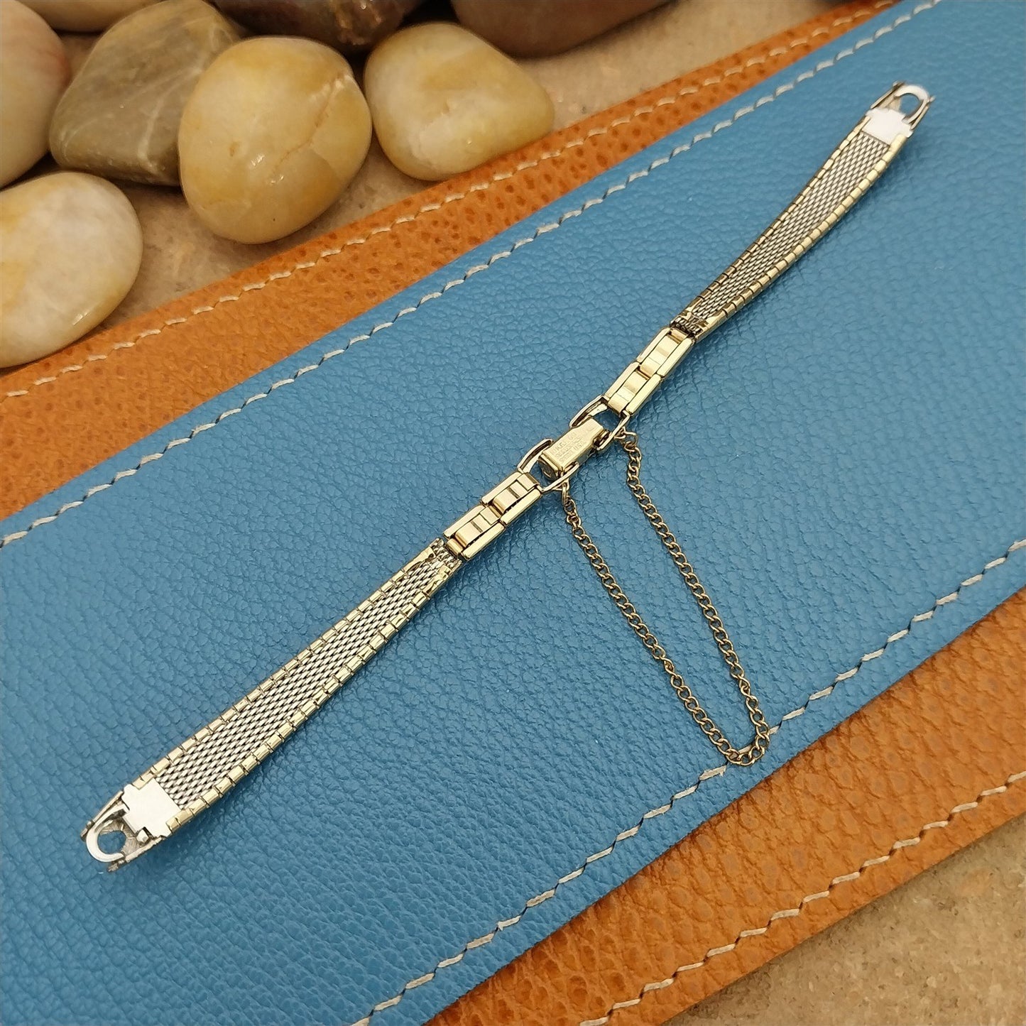 Ladies 10k Yellow Gold-Filled Speidel 1969 Unused Vintage Cocktail Watch Band