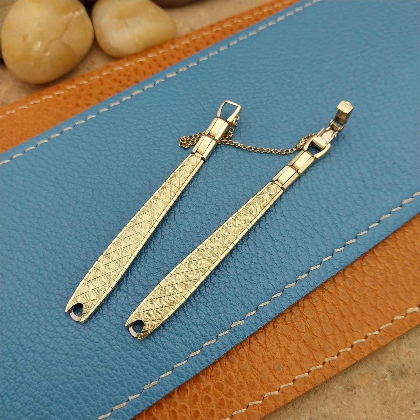 Ladies 10k Yellow Gold-Filled Speidel 1969 Unused Vintage Cocktail Watch Band