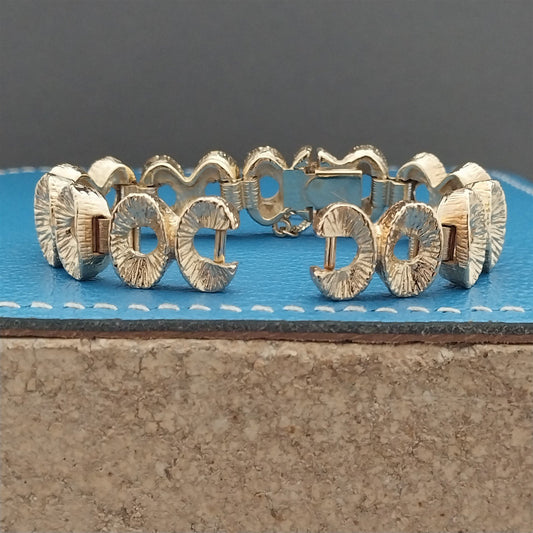 1960s 1970s MCM JB Champion Gold-Tone Mod Ladies Unused Vintage Watch Band