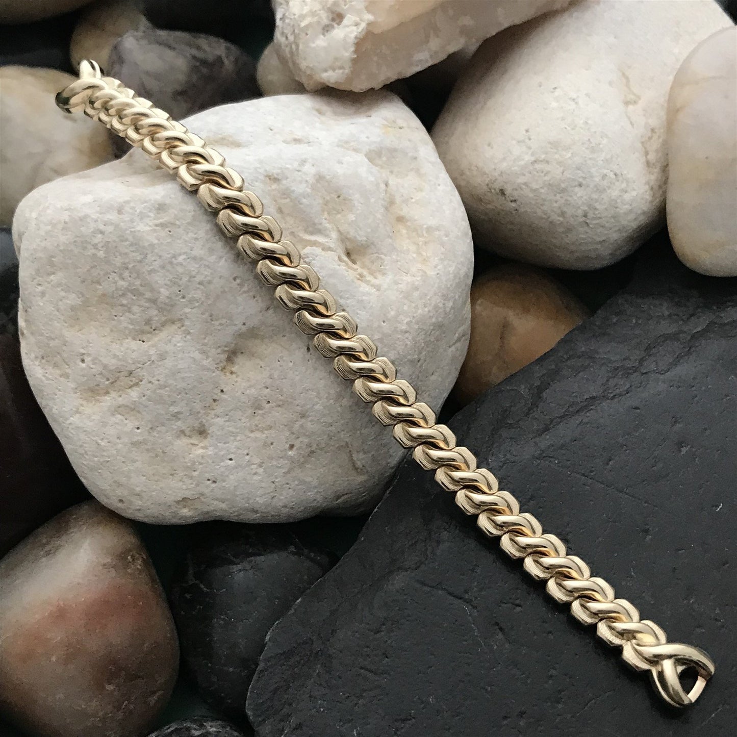 1960 10k Yellow Gold-Filled Single-Lug Speidel Unused Vintage Watch Band