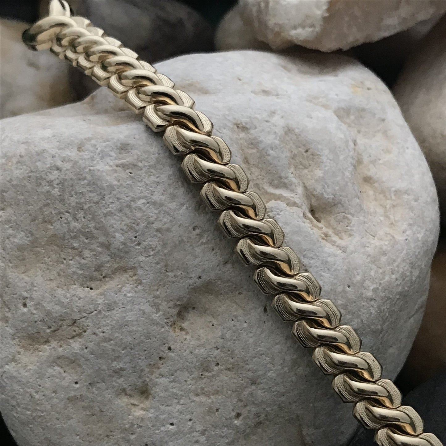 1960 10k Yellow Gold-Filled Single-Lug Speidel Unused Vintage Watch Band