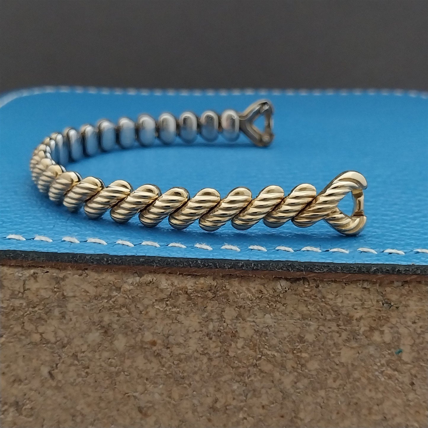 Ladies Speidel Golden Chord Gold-Filled Unused Classic 1950s Cocktail Watch Band