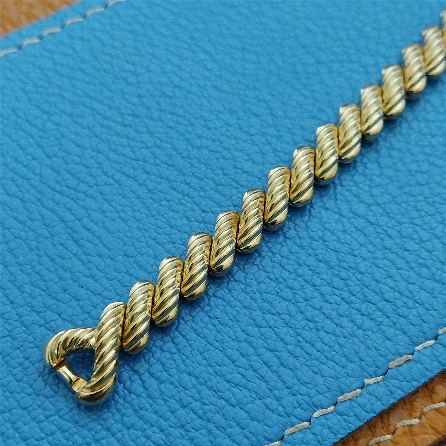 Ladies Speidel Golden Chord Gold-Filled Unused Classic 1950s Cocktail Watch Band
