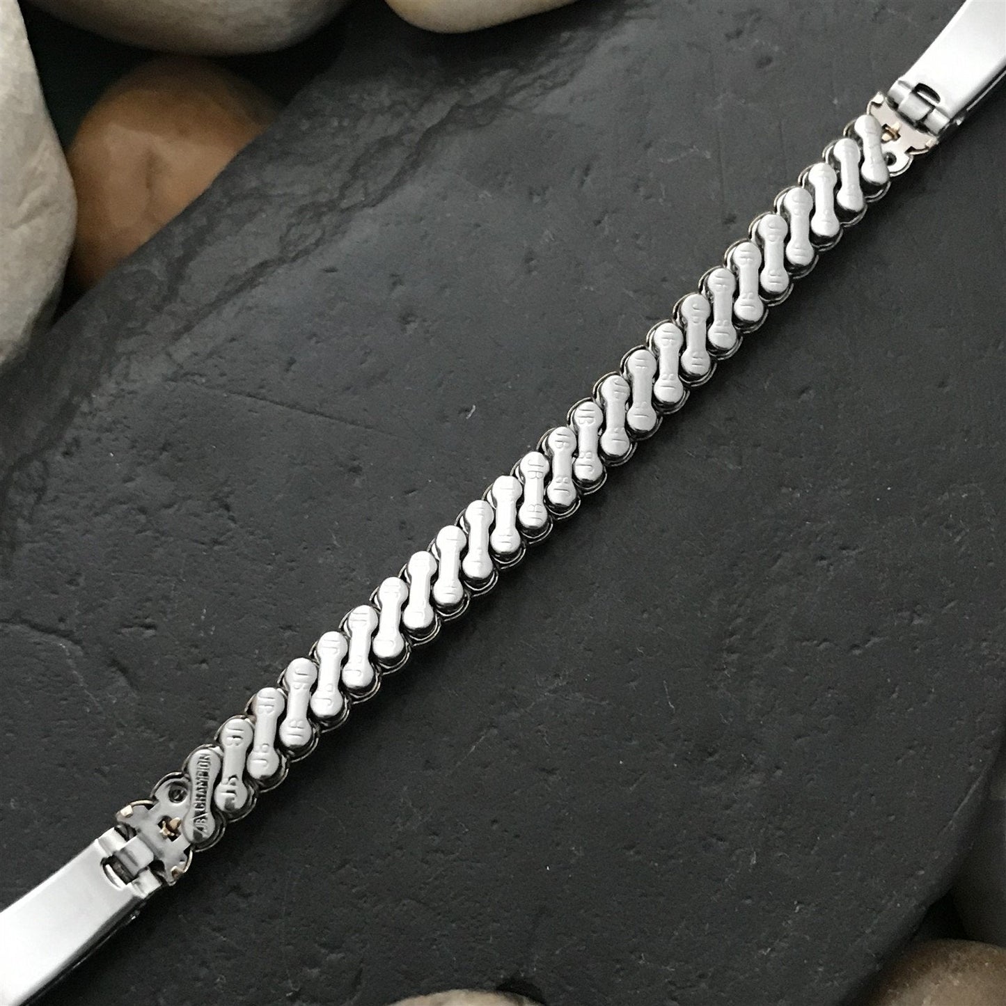 Ladies Yellow & White Gold-Filled Rhinestone Unused nos 1950s Vintage Watch Band