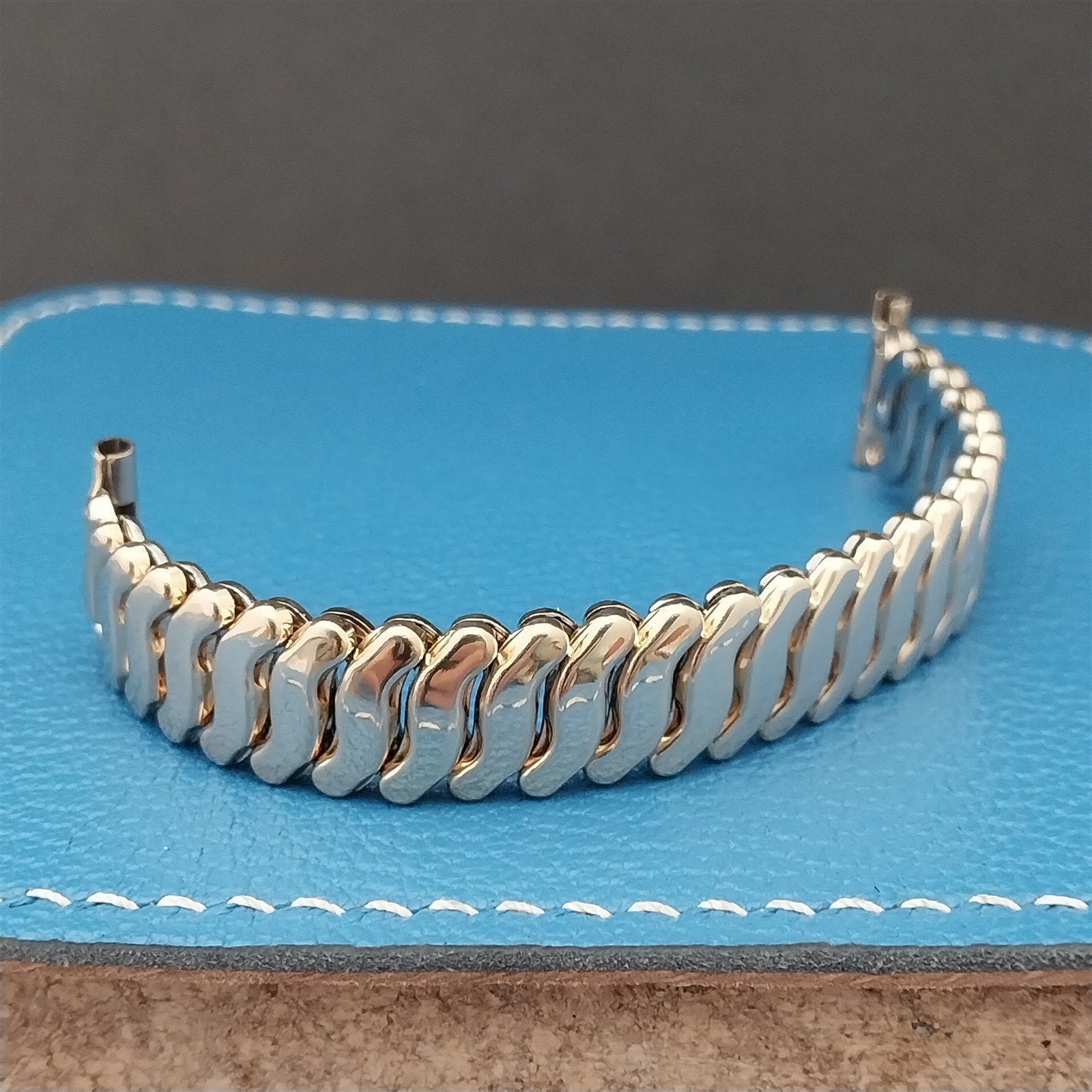 12k Gold Filled JB Champion Short Overhand Expansion Unused Vintage Watch Band