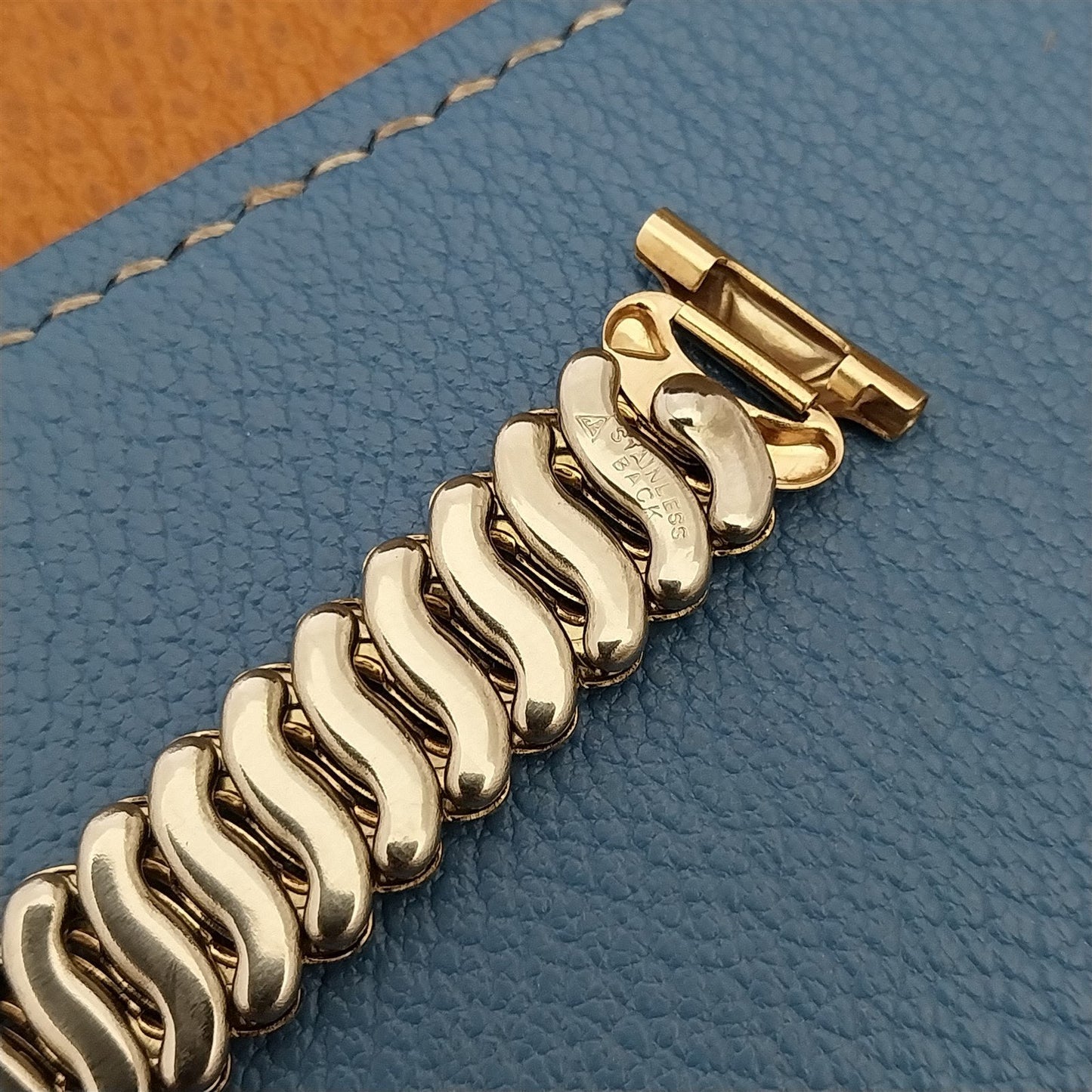 12k Gold Filled JB Champion Short Overhand Expansion Unused Vintage Watch Band