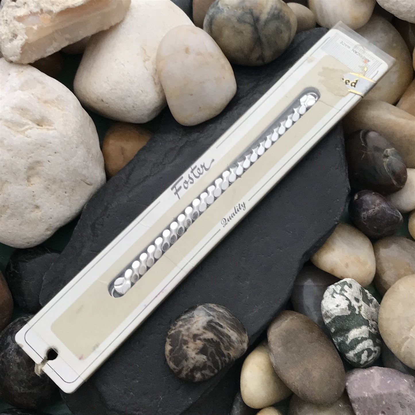 10k White Gold-Filled Ladies Expansion Foster USA Unused 50s Vintage Watch Band