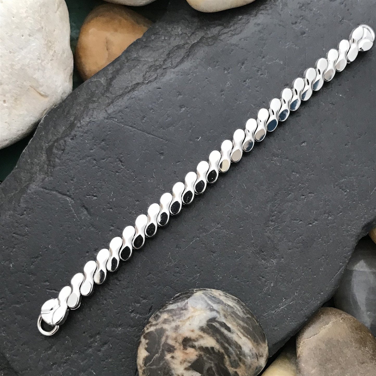 10k White Gold-Filled Ladies Expansion Foster USA Unused 50s Vintage Watch Band