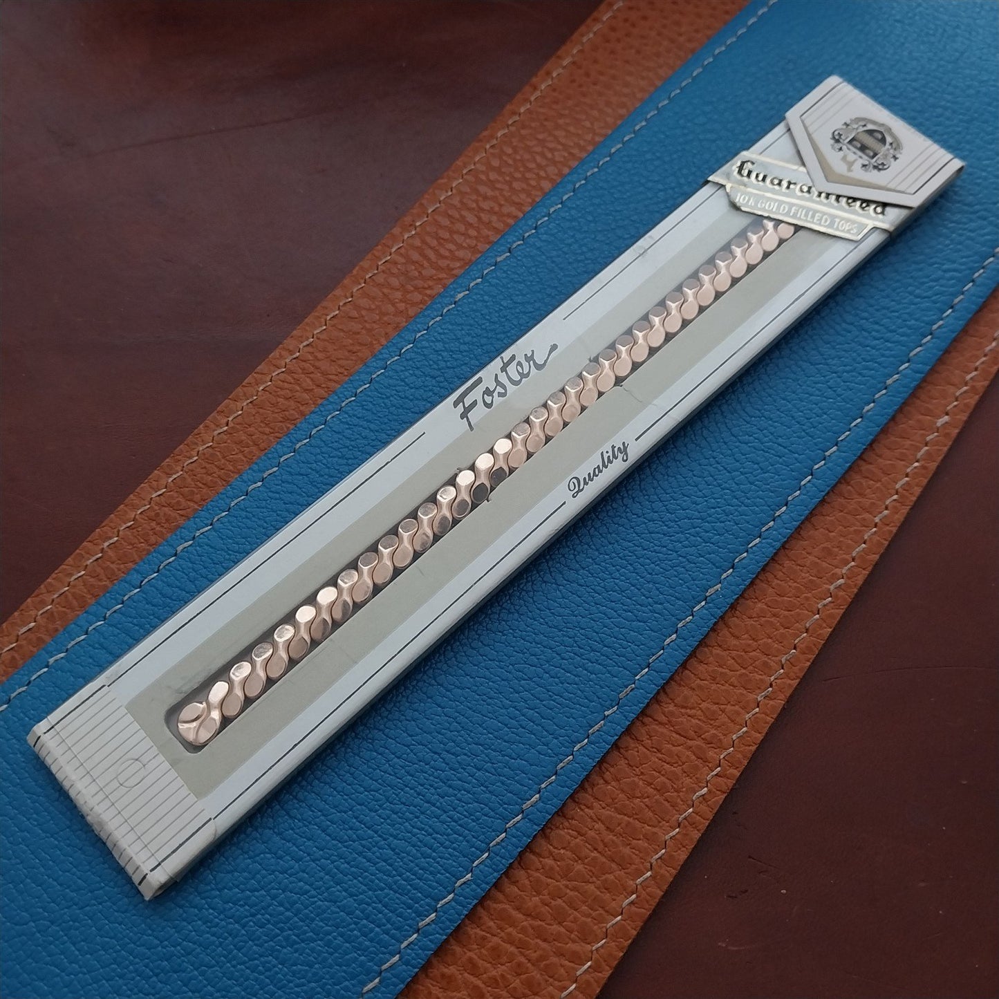 10k Rose Gold-Filled Ladies Expansion Foster USA Unused 1950s Vintage Watch Band