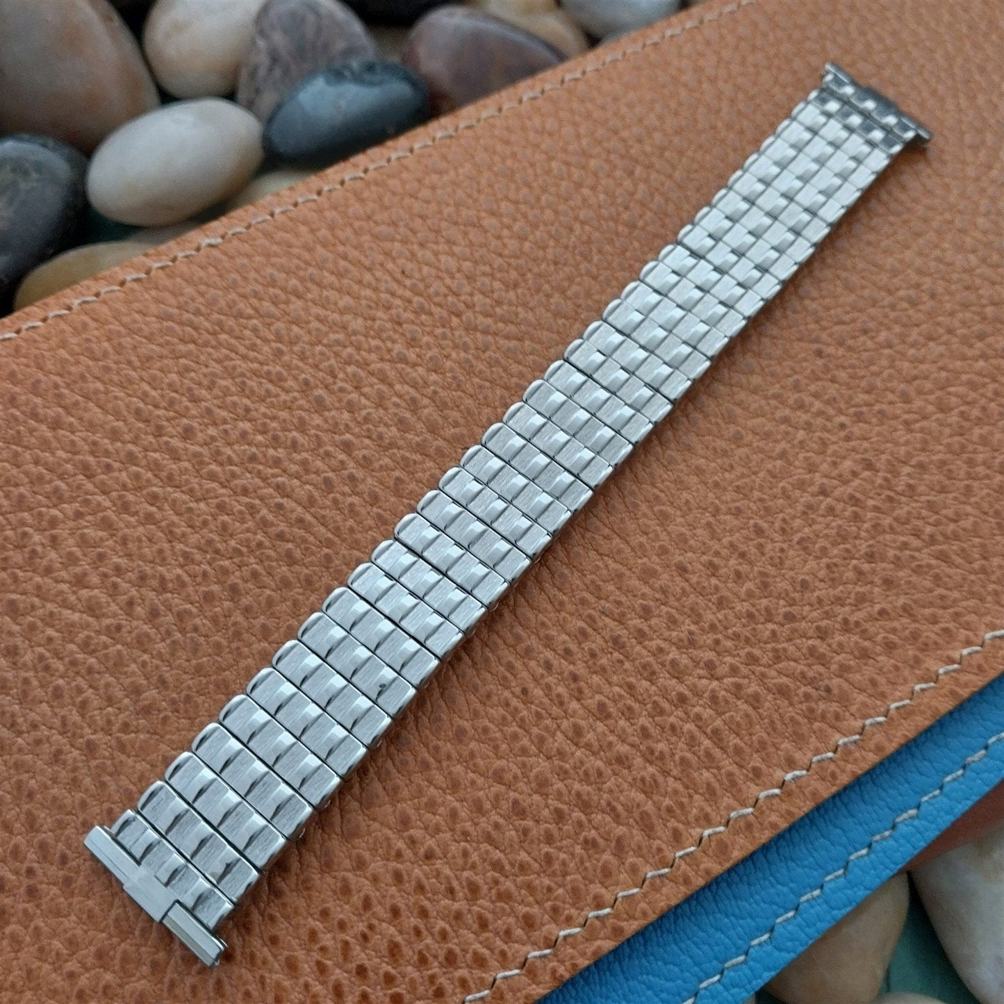 18mm 19mm 1960s 1970s Stainless Steel Bowles Unused Classic Vintage Watch Band