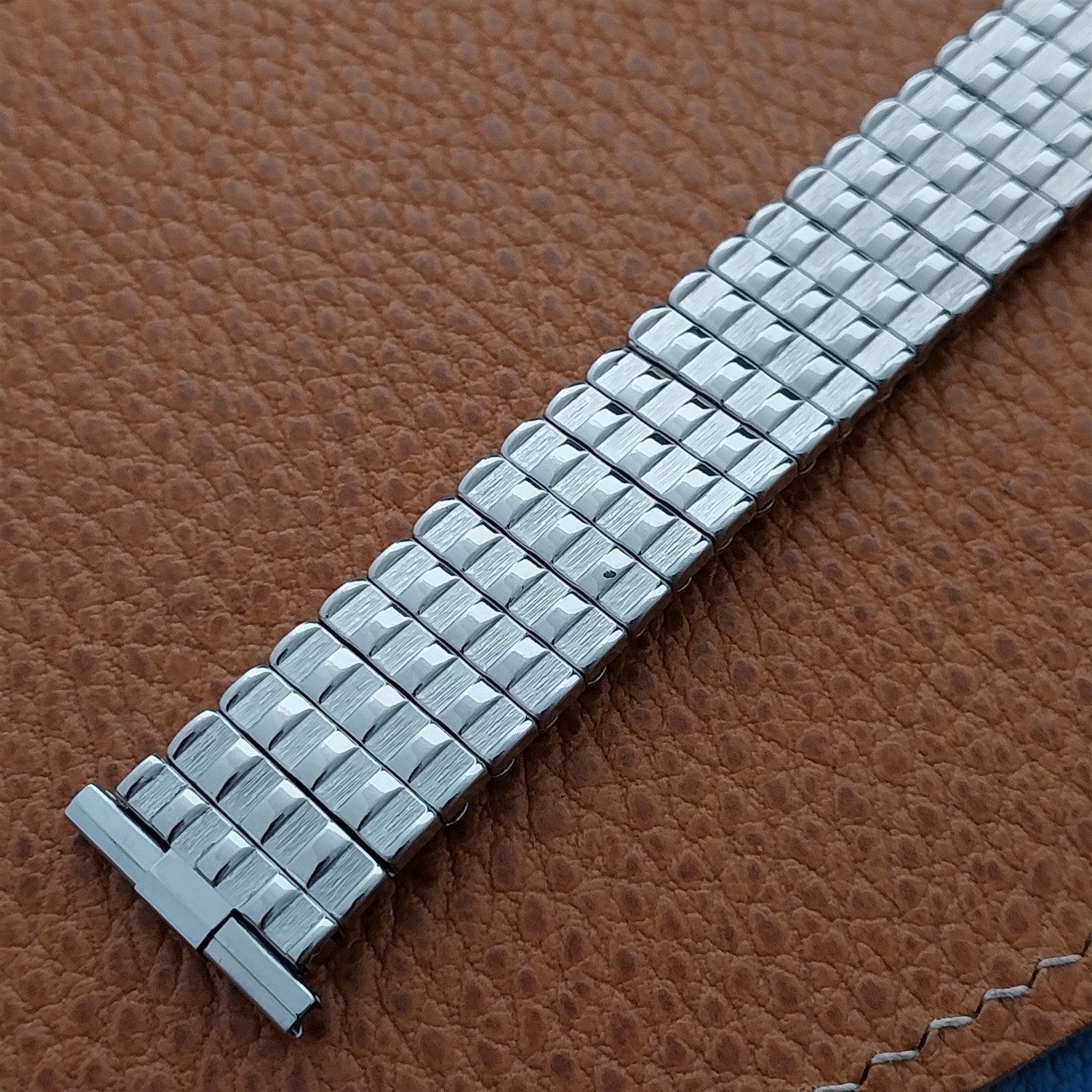 18mm 19mm 1960s 1970s Stainless Steel Bowles Unused Classic Vintage Watch Band