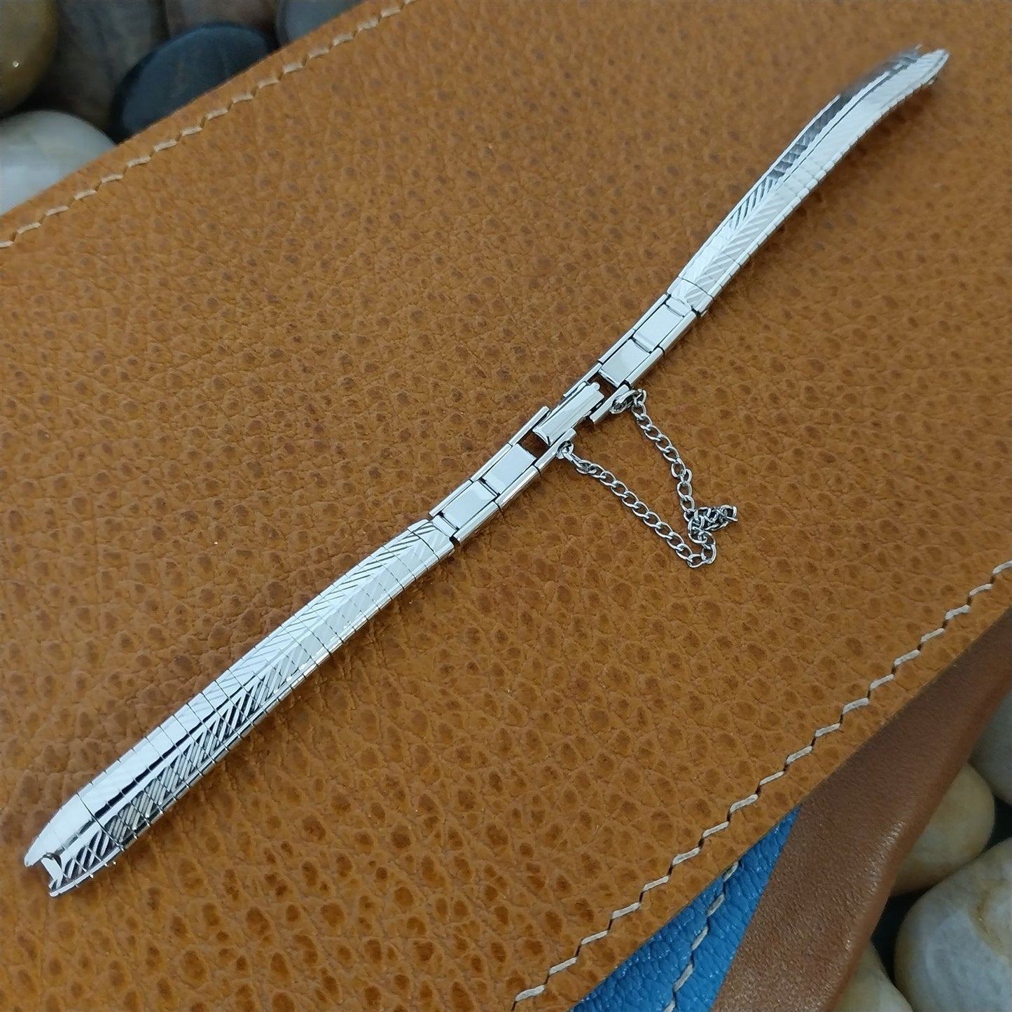 Ladies 10k White Gold-Filled JB Champion MCM nos 1960s Unused Vintage Watch Band