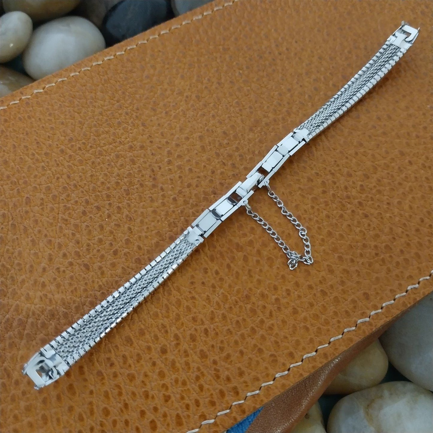 Ladies 10k White Gold-Filled JB Champion MCM nos 1960s Unused Vintage Watch Band