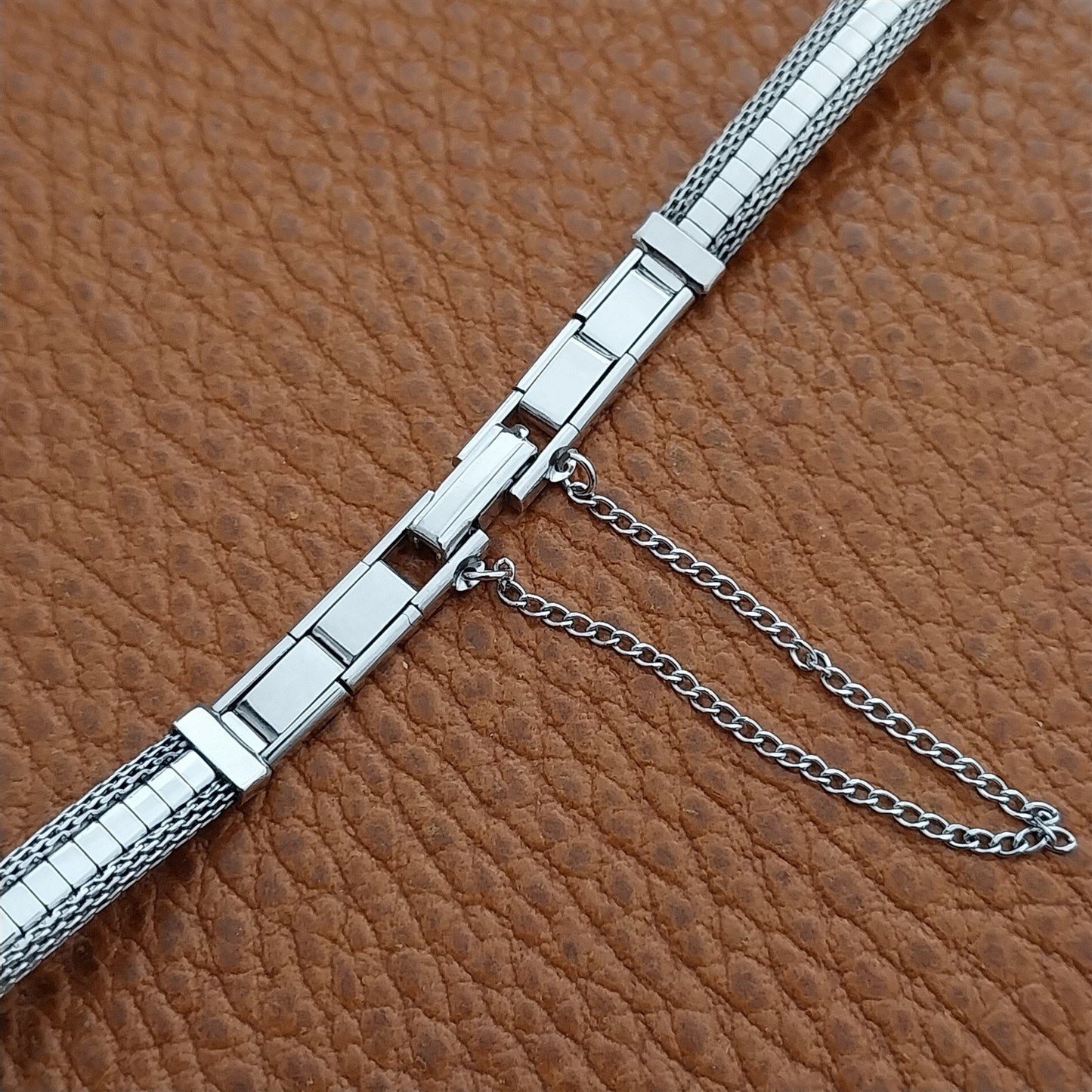 1/2" White Gold-Filled JB Champion Ladies Unused 1960s Vintage Watch Band
