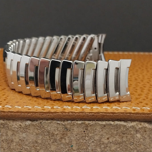 17.2mm Stainless Steel JB Champion nos mcm Unused 1950s Vintage Watch Band