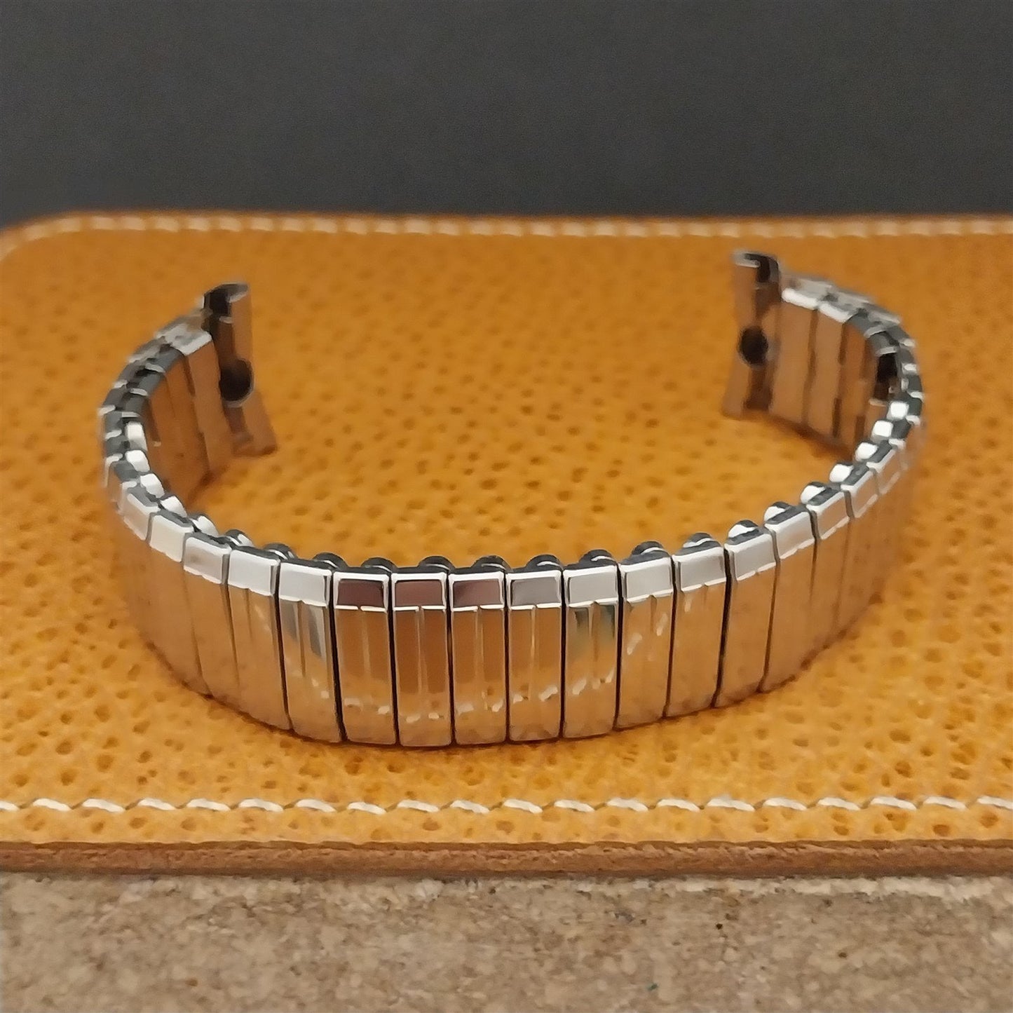 17mm Stainless Steel Expansion Craftex Unused nos 1960s Vintage Watch Band