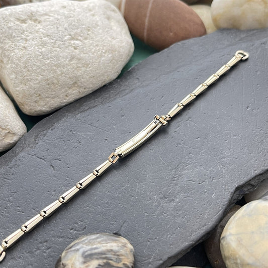 Ladies 12k Yellow Gold-Filled Gemex Single Lug Unused 1950s Vintage Watch Band