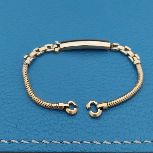 Ladies 10k Gold-Filled JB Champion 1950s nos Unused Vintage Cocktail Watch Band