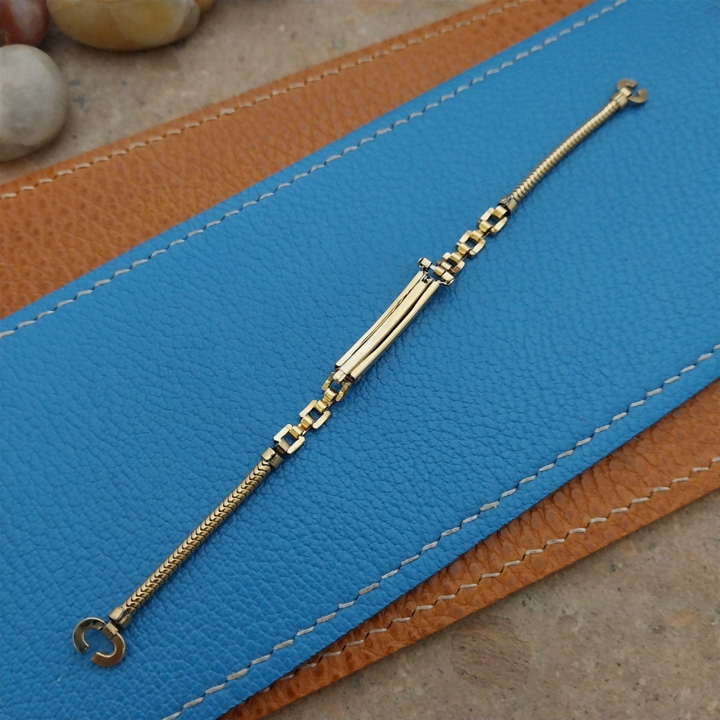 Ladies 10k Gold-Filled JB Champion 1950s nos Unused Vintage Cocktail Watch Band