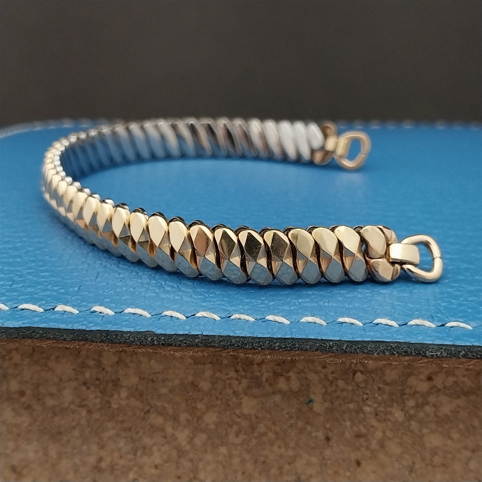 12k Yellow Gold-Filled Ladies Gemex Southampton 1950s Unused Vintage Watch Band