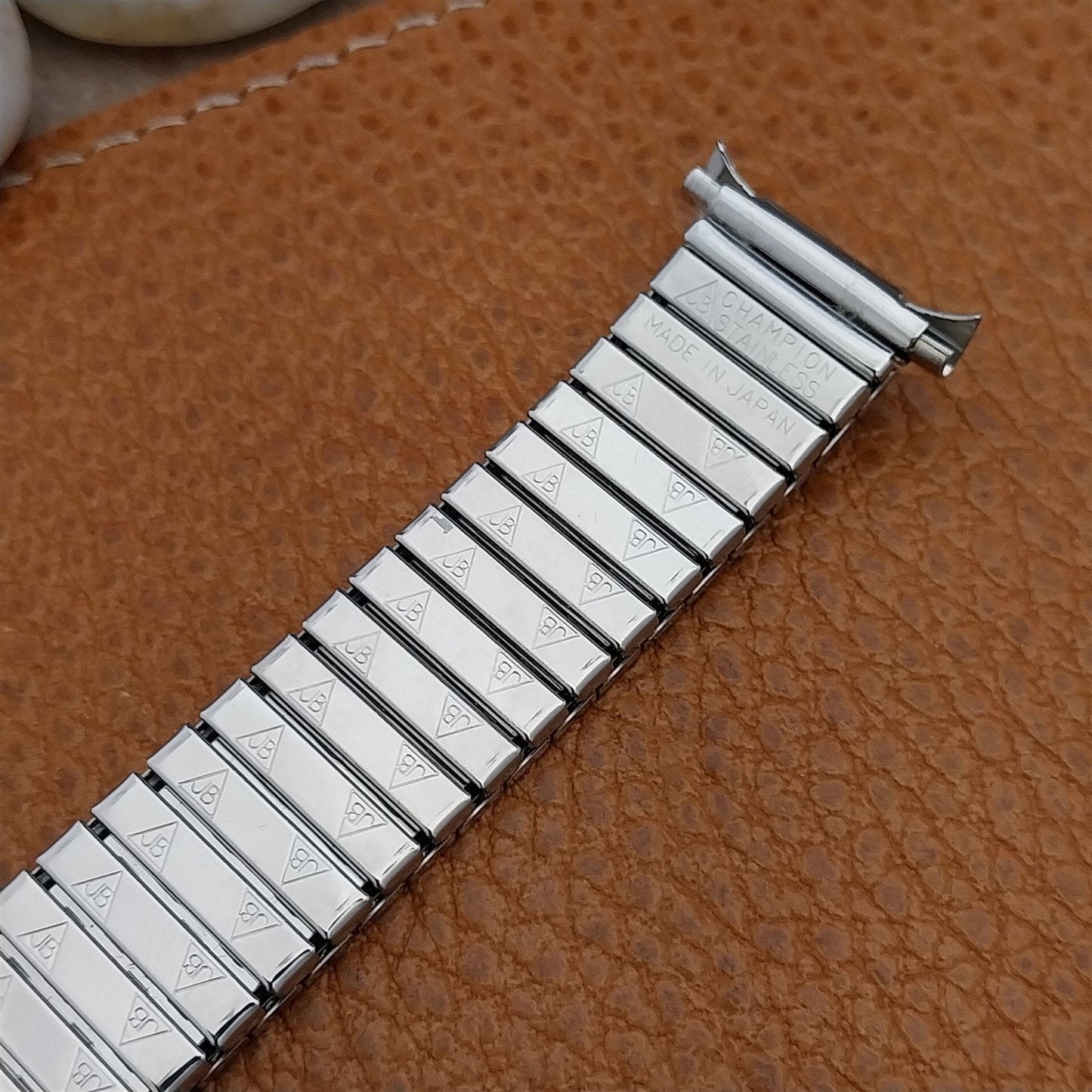18mm 19mm 20mm Champion Japan Stainless Expansion nos Unused Vintage Watch Band