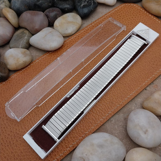 17mm 18mm 20mm Champion Wide Stainless Steel Expansion Unused Vintage Watch Band