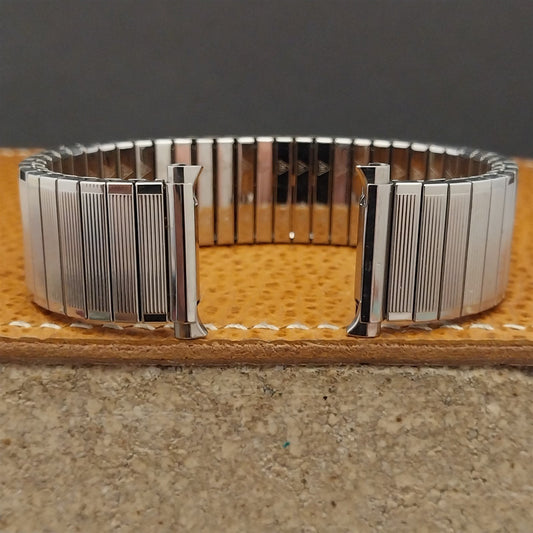 17mm 18mm 20mm Champion Wide Stainless Steel Expansion Unused Vintage Watch Band