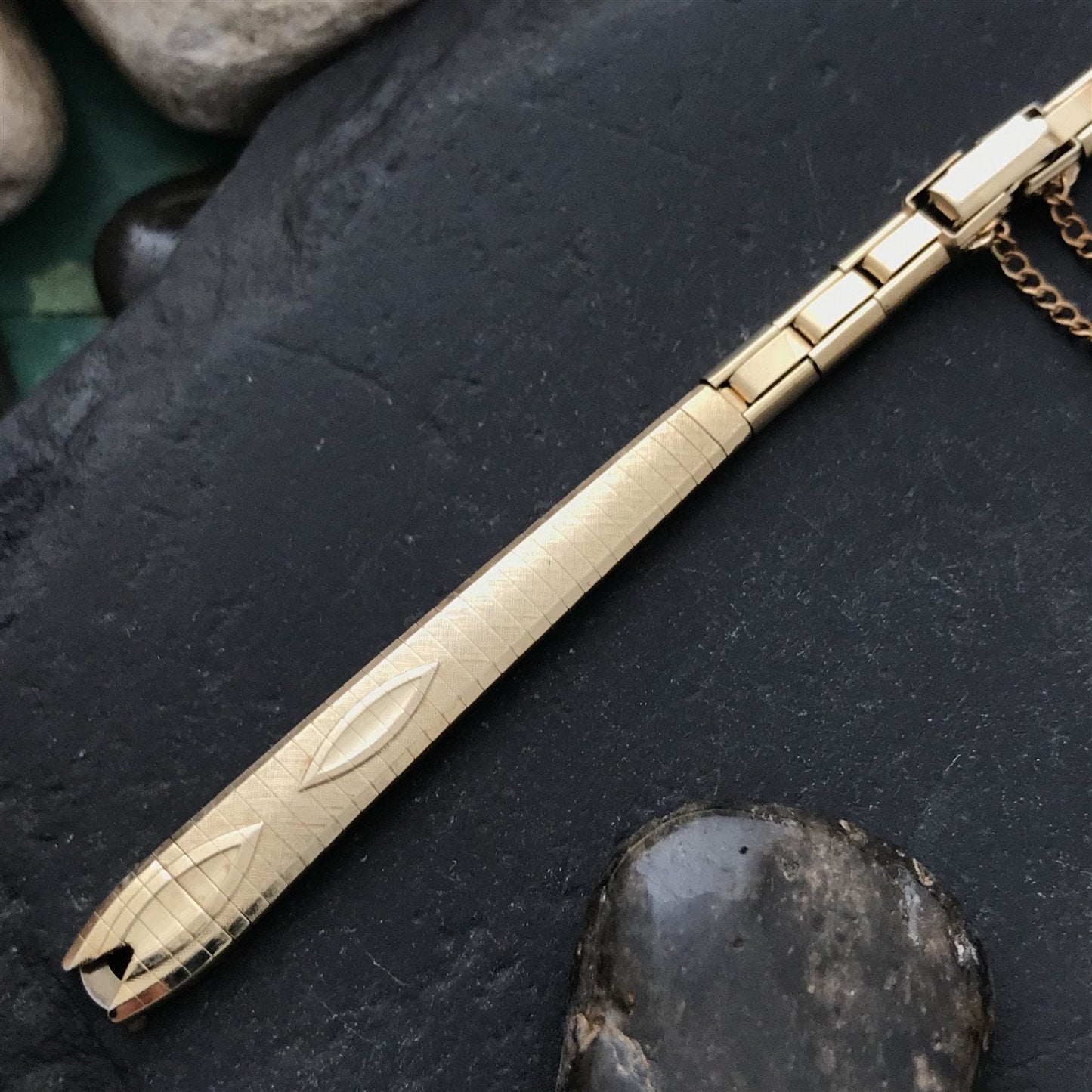 Ladies 10K Yellow Gold-Filled Duchess MCM 1960s Unused Vintage Watch Band